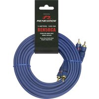 Renegade Ren5RCA Cinchkabel 5.00m [2x Cinch-Stecker - 2x Cinch-Stecker] von Renegade