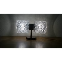 Kalmar Doria Raak Beleuchtung Retro Vintage Wandlampe Eisglas von RenetroDesign