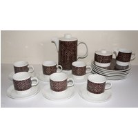 Mellita Deutschland Kaffeeservice Frühstück Dienst Keramik von RenetroDesign