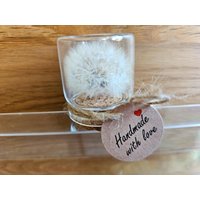 Pusteblume Im Glas - Wunscherfüller & Glücksbringer, Nachhaltige Deko + Geschenkidee Geburtstag, Besondere Anlässe, Pusteblumenglas Geschenk von RenikreativmitHerz