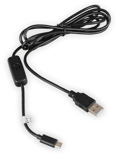 Joy-it K-1470 Strom-Kabel Raspberry Pi, Arduino, BBC Micro:bit [1x USB 2.0 Stecker A - 1x USB 2.0 Stecker Micro-B] 1.50 von Renkforce