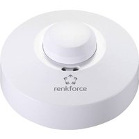 Renkforce 1362921 Decke, Aufbau HF-Bewegungsmelder 360° Relais Weiß IP20 von Renkforce