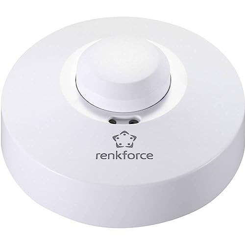 Renkforce 1362921 Decke, Aufbau HF-Bewegungsmelder 360 ° Relais Weiß IP20 von Renkforce