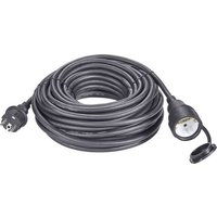 Renkforce 1373173 Strom Verlängerungskabel 16A Schwarz 20.00m H07RN-F 3G 1,5mm² von Renkforce