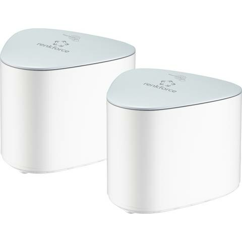 Renkforce 2er Pack Wlan Router Rf Wmh 320 1000 M Bit/S Bis 500 M² Ethernet Weiß B-Ware Renkforce 2er Pack Wlan Router Rf Wmh 320 1000 M Bit/S Bis 500 M² Ethernet Weiß B-Ware von Renkforce