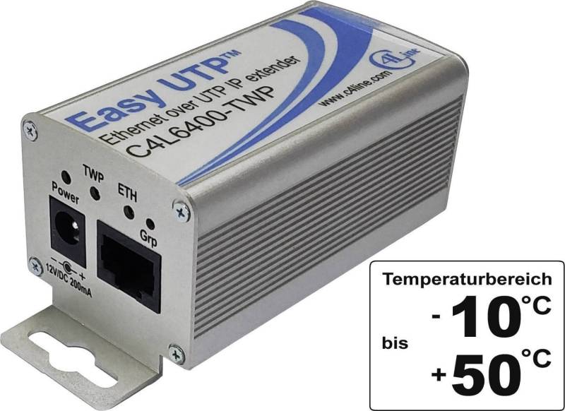 Renkforce C4 Line Netzwerkverlängerung Kabel Verbinder Reichweite Siehe Text/Foto B-Ware von Renkforce