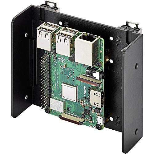 Renkforce DIN-Rail-Halterung Passend für (Entwicklungskits): Raspberry Pi®, Arduino, Banana Pi zur Hutschienenmontage S von Renkforce
