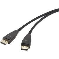 Renkforce DisplayPort Anschlusskabel DisplayPort Stecker, DisplayPort Stecker 20.00m Schwarz RF-3770 von Renkforce