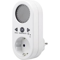 Renkforce EMT2500ET Steckdosen-Zeitschaltuhr digital Tagesprogramm 1800W von Renkforce