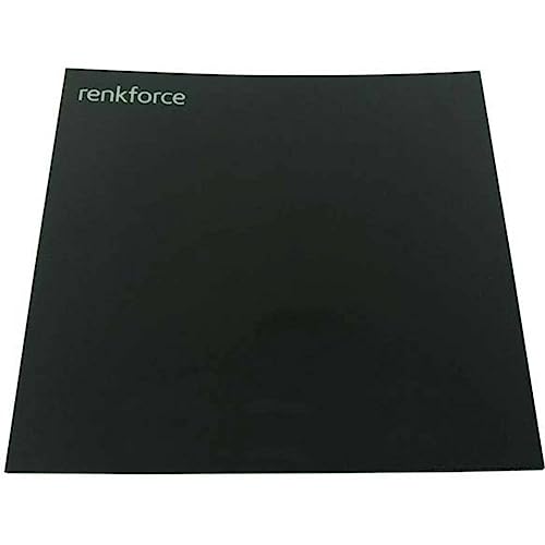 Renkforce Ersatzteil Druckplatte Passend für (3D Drucker): Renkforce Basic 3 RF-4538542, Schwarz von Renkforce
