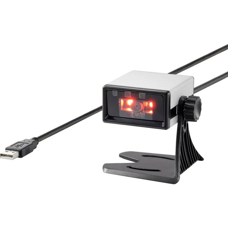 Renkforce Fs5022 J 2 D Barcode Scanner Kabelgebunden 2 D Imager Silber Schwarz B-Ware von Renkforce