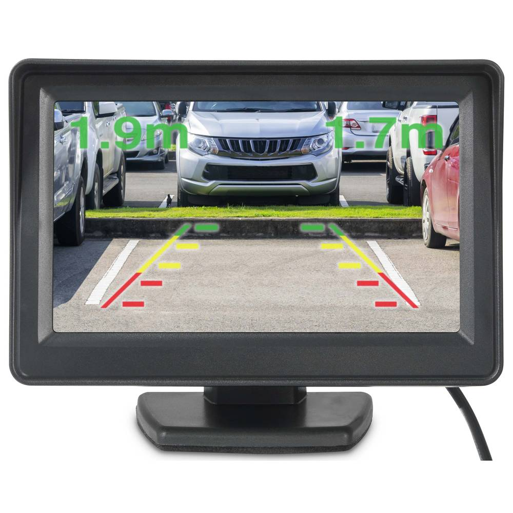 Renkforce Funk Rückfahrvideosystem Kamera Abstandshilfslinien Kennzeichenhalter B-Ware Renkforce Funk Rückfahrvideosystem Kamera Abstandshilfslinien Kennzeichenhalter B-Ware von Renkforce