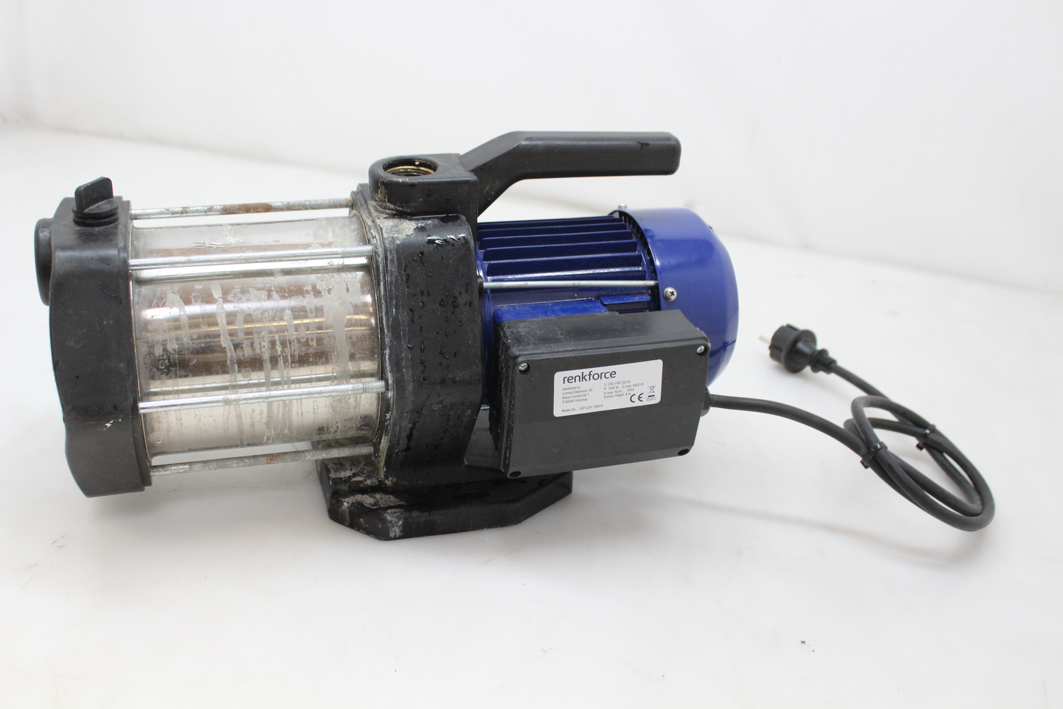 Renkforce Gartenpumpe Tauchpumpe Pumpe Wasserpumpe 5400 L/H 55 M Defektware D-Ware Renkforce Gartenpumpe Tauchpumpe Pumpe Wasserpumpe 5400 L/H 55 M Defektware D-Ware von Renkforce