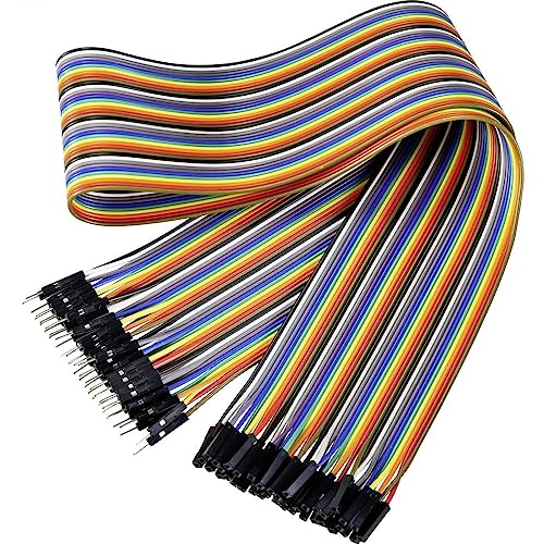 Renkforce JKMF406 Jumper-Kabel Arduino, Banana Pi, Raspberry Pi [40x Drahtbruecken-Stecker - 40x Dra Renkforce JKMF406 Jumper-Kabel Arduino, Banana Pi, Raspberry Pi [40x Drahtbruecken-Stecker - 40x Dra von Renkforce