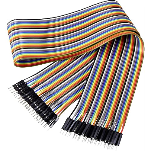 Renkforce JKMM406 Jumper Kabel Arduino, Banana Pi, Raspberry Pi [40x Drahtbrückenverbinder - 40x Verbindungsdrahtverbinder] 6 von Renkforce