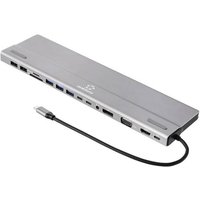 Renkforce Notebook Dockingstation RF-DKS-902 Passend für Marke: Universal integrierter Kartenleser, von Renkforce