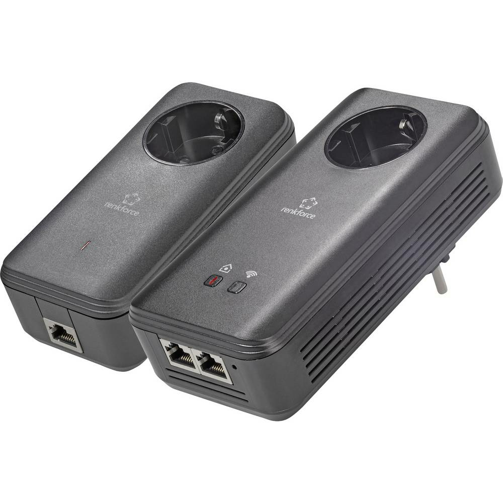 Renkforce Pl1200 D Wi Fi Powerline Wlan Starter Kit Power Lan Siehe Text/Foto B-Ware Renkforce Pl1200 D Wi Fi Powerline Wlan Starter Kit Power Lan Siehe Text/Foto B-Ware von Renkforce