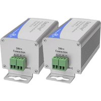 Renkforce RF-2982884 Netzwerkverlängerung 2-Draht Reichweite (max.): 400m 2 St. 100MBit/s ohne PoE- von Renkforce