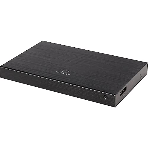 Renkforce RF-4038897 SATA-Festplatten-Gehäuse 2.5 Zoll USB 3.2 Gen 1 (USB 3.0) von Renkforce