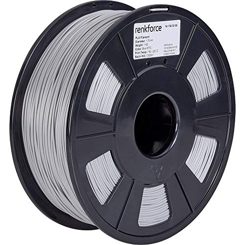 Renkforce RF-4511204 Filament PLA 1.75mm 1000g Silber 1St. von Renkforce