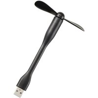 Renkforce RF-USBF-101-BK USB-Ventilator Schwenkbar (B x H x T) 141 x 85 x 21mm von Renkforce