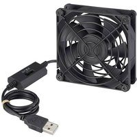Renkforce RF-USBF-430-BL USB-Ventilator (B x H x T) 80 x 80 x 33mm von Renkforce