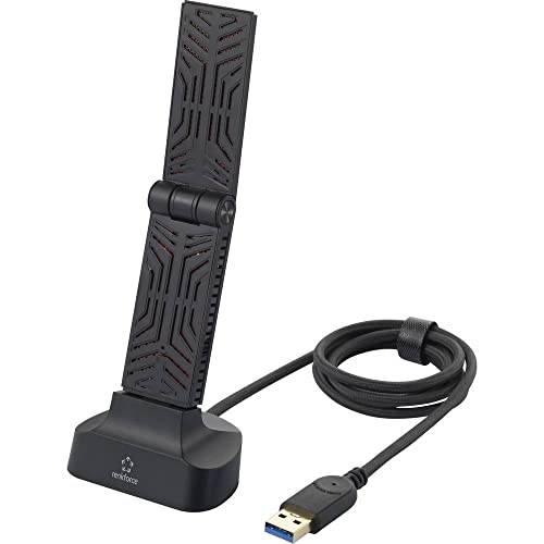 Renkforce RF-WFD-300 WLAN Stick USB 3.2 Gen 1 (USB 3.0) 1900 MBit/s von Renkforce