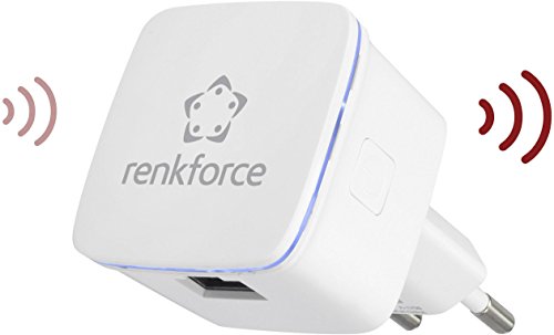 Renkforce RF-WR-N300MINI WLAN Repeater 300 MBit/s 2.4 GHz von Renkforce
