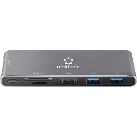 Renkforce Rf 4599772 Usb C Dockingstation Usb C Power Delivery Kartenleser 4 K B-Ware Renkforce Rf 4599772 Usb C Dockingstation Usb C Power Delivery Kartenleser 4 K B-Ware von Renkforce