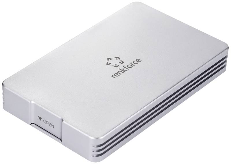 Renkforce Rf 5587612 Ssd Gehäuse Festplattengehäuse M2 Usb C 40 G Bit/S Nv Me 2280 B-Ware von Renkforce