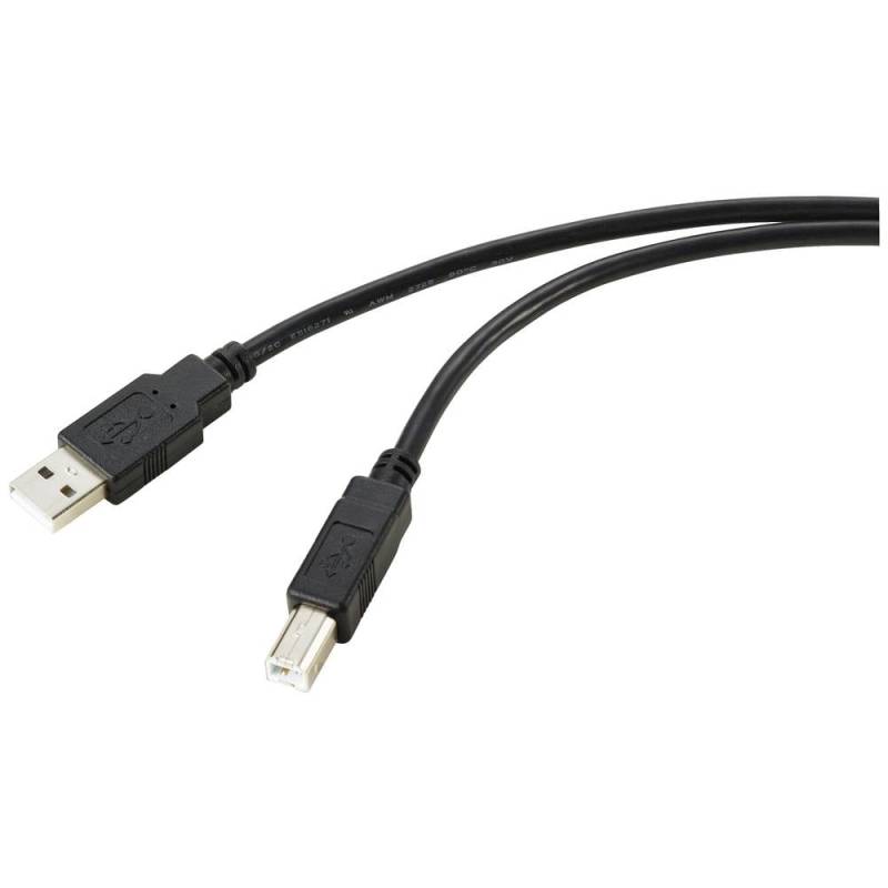 Renkforce Rf 5720400 Usb 2.0 Usb A Stecker Usb B Usb Kabel Stecker B-Ware von Renkforce