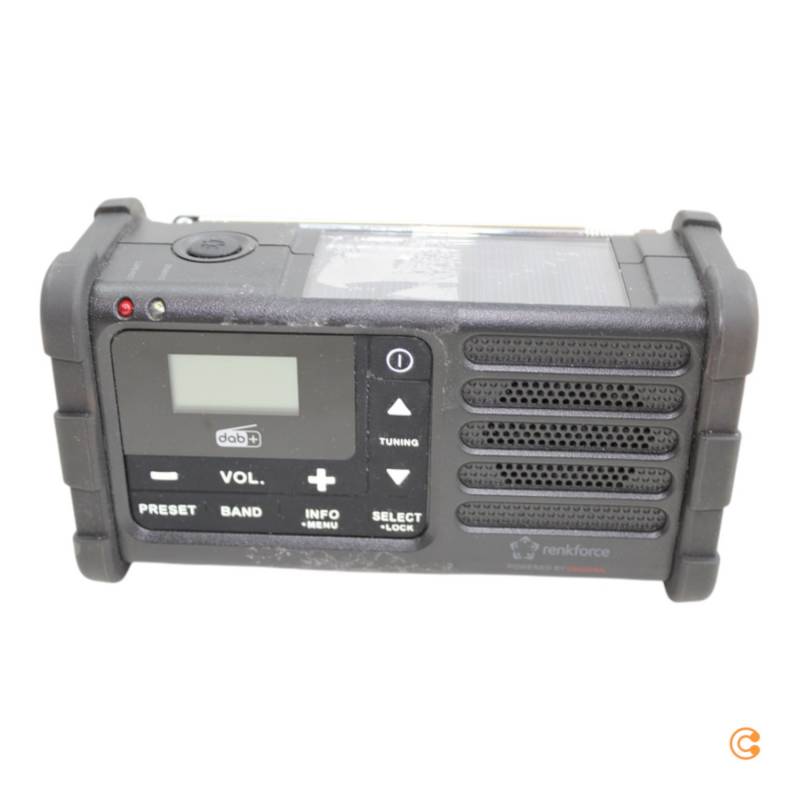 Renkforce Rf Dab Mmr88 Outdoorradio Ukw Notfallradio Usb Handkurbel Defektware D-Ware von Renkforce