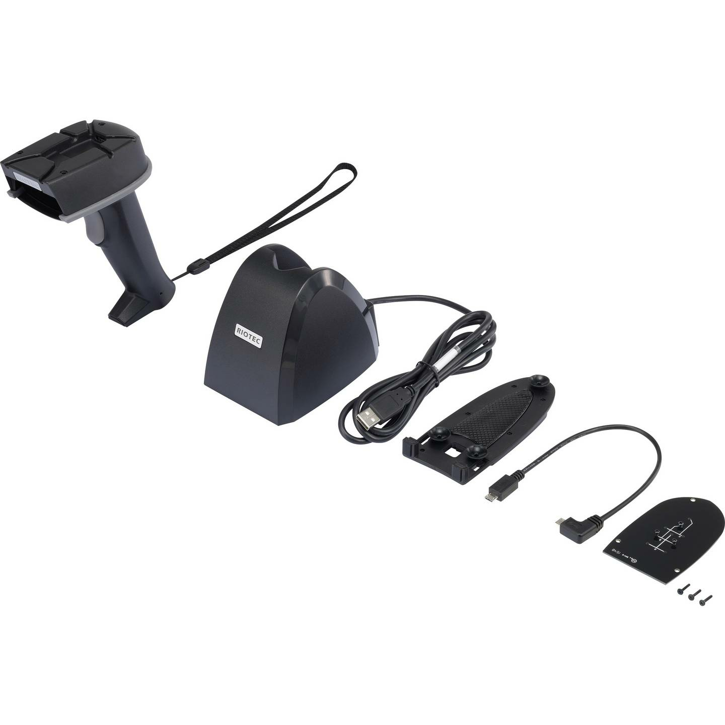 Renkforce Rio Scan Barcode Scanner Bluetooth 1 D Ccd Schwarz Smartphone Scanner B-Ware von Renkforce