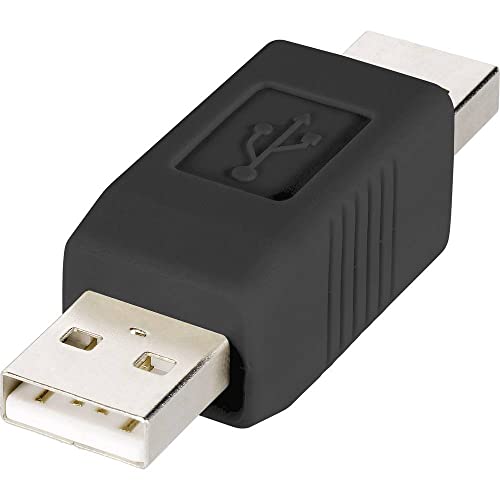 Renkforce USB 2.0 Adapter [1x USB 2.0 Stecker A - 1x USB 2.0 Stecker A] rf-usba-02 vergoldete Steckkontakte von Renkforce
