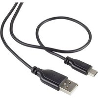 Renkforce USB-Kabel USB 2.0 USB-A Stecker, USB-Mini-B Stecker 1.00m Schwarz SuperSoft-Ummantelung RF Renkforce USB-Kabel USB 2.0 USB-A Stecker, USB-Mini-B Stecker 1.00m Schwarz SuperSoft-Ummantelung RF von Renkforce