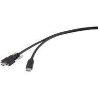 Renkforce - USB-Kabel usb 3.2 Gen1 (usb 3.0 / usb 3.1 Gen1) usb-c® Stecker, usb-c® Stecker 1.00 m Schw von Renkforce