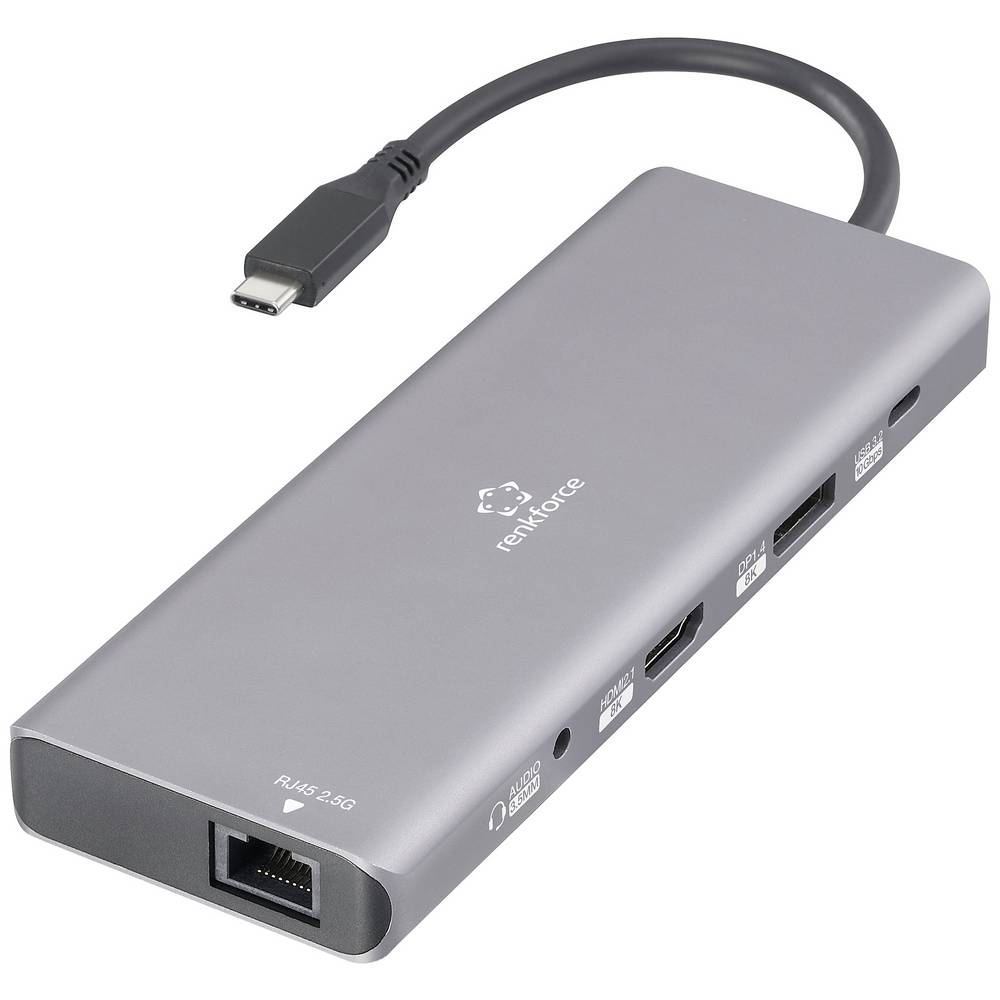 Renkforce Usb C Dockingstation Hub Rf Dks 905 10 In 1 8 K Pd 3.1 Laptop B-Ware Renkforce Usb C Dockingstation Hub Rf Dks 905 10 In 1 8 K Pd 3.1 Laptop B-Ware von Renkforce