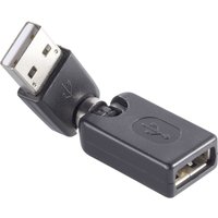 Usb 2.0 Adapter [1x usb 2.0 Stecker a - 1x usb 2.0 Buchse a] vergoldete Steckkontakte - Renkforce von Renkforce