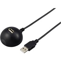 USB-Kabel usb 2.0 usb-a Stecker, usb-a Buchse 1.50 m Schwarz Docking-Station RF-5720418 - Renkforce USB-Kabel usb 2.0 usb-a Stecker, usb-a Buchse 1.50 m Schwarz Docking-Station RF-5720418 - Renkforce von Renkforce