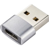 Renkforce - usb 2.0 Adapter [1x usb 2.0 Stecker a - 1x usb-c® Buchse] Aluminium-Stecker von Renkforce