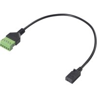 Renkforce - usb 2.0 Adapterkabel [1x usb 2.0 Buchse Mini-B - 1x Klemmanschluss] RF-6443962 30 cm pvc-m von Renkforce