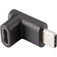 Usb 3.2 Gen 2 (usb 3.1 Gen 2) Adapter [1x usb-c® Stecker - 1x usb-c® Buchse] 90° nach obe - Renkforce von Renkforce