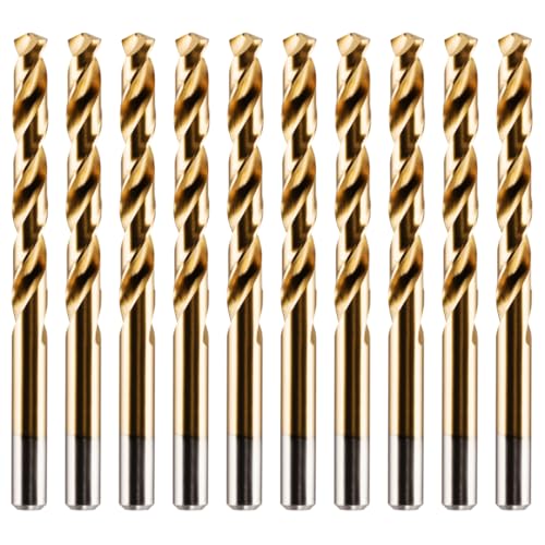 10 x HSS M2 Vollgeschliffene Bohrer Zinn titannitrid beschichtet DIN338 Standard - 3.5mm x 70mm 10 x HSS M2 Vollgeschliffene Bohrer Zinn titannitrid beschichtet DIN338 Standard - 3.5mm x 70mm von Rennie Tool Company