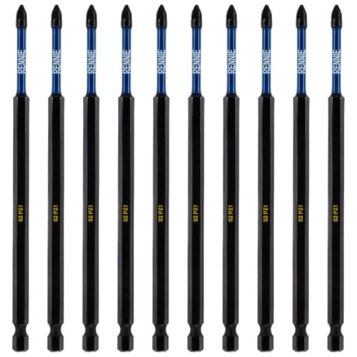 10 x Rennie Tools 150 mm lang PZ1 Schlagschrauber-Bits Set Heavy Duty PoziDriv POZI No.1 Magnetisches Schraubendreher-Bit-Set PZ1 Schlagschrauber-Bits Pozidriv-Schraubenzubehör 10 x Rennie Tools 150 mm lang PZ1 Schlagschrauber-Bits Set Heavy Duty PoziDriv POZI No.1 Magnetisches Schraubendreher-Bit-Set PZ1 Schlagschrauber-Bits Pozidriv-Schraubenzubehör von Rennie Tool Company