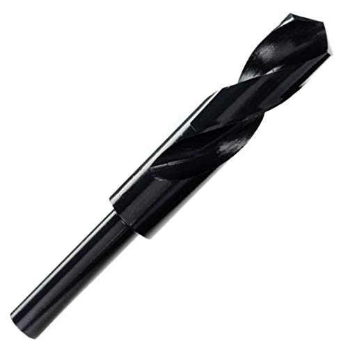 15.5mm HSS Reduziertem Schaft Bohrer (12.7mm / 1/2" Schaft) - Für Bohren Aluminium, Stahl, Holz, Kunststoff, Nicht-Eisen-Metalle - Schmiedebohrer/Metal Bohrer von Rennie Tool Company