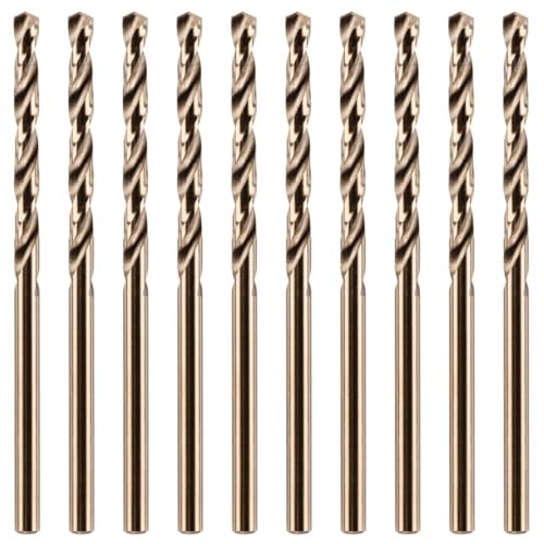 2.4mm Metallbohrer Set | Box mit 10 x Gold Bohrer HSS Cobalt | Bohrer für Edelstahl und Harte Stähle 2.4mm Metallbohrer Set | Box mit 10 x Gold Bohrer HSS Cobalt | Bohrer für Edelstahl und Harte Stähle von Rennie Tool Company
