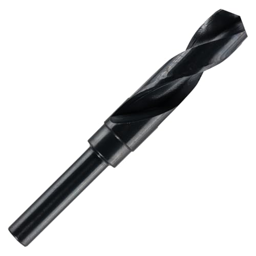 22mm HSS Reduziertem Schaft Bohrer (12.7mm / 1/2" Schaft) - Für Bohren Aluminium, Stahl, Holz, Kunststoff, Nicht-Eisen-Metalle - Schmiedebohrer/Metal Bohrer von Rennie Tool Company