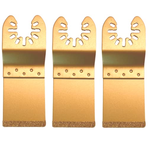 3 Stück – 35 mm Hartmetall-Endschnitt-Multifunktionswerkzeug-Klingen für Ziegel, Gips und Fugenentfernung, Sägen-Set, kompatibel mit Dremel Fein Multimaster Makita usw. oszillierend 3 Stück – 35 mm Hartmetall-Endschnitt-Multifunktionswerkzeug-Klingen für Ziegel, Gips und Fugenentfernung, Sägen-Set, kompatibel mit Dremel Fein Multimaster Makita usw. oszillierend von Rennie Tool Company