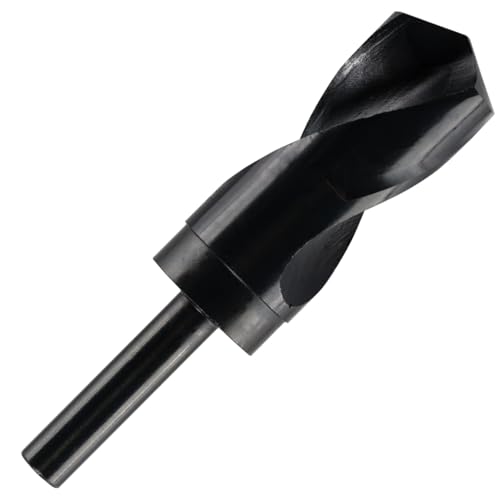36mm HSS Reduziertem Schaft Bohrer (12.7mm / 1/2" Schaft) - Für Bohren Aluminium, Stahl, Holz, Kunststoff, Nicht-Eisen-Metalle - Schmiedebohrer/Metal Bohrer von Rennie Tool Company