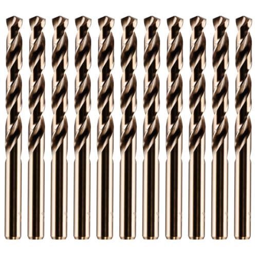 6.8mm Metallbohrer Set | Box mit 10 x Gold Bohrer HSS Cobalt | Bohrer für Edelstahl und Harte Stähle 6.8mm Metallbohrer Set | Box mit 10 x Gold Bohrer HSS Cobalt | Bohrer für Edelstahl und Harte Stähle von Rennie Tool Company